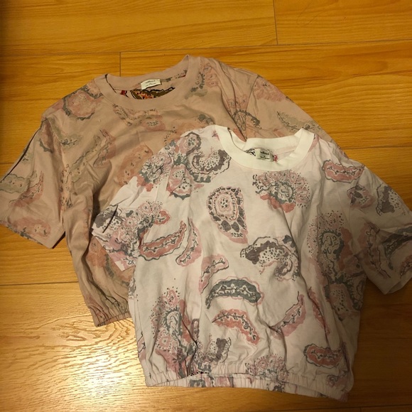 2 aritzia wilfred free piaf t shirts - Picture 2 of 4